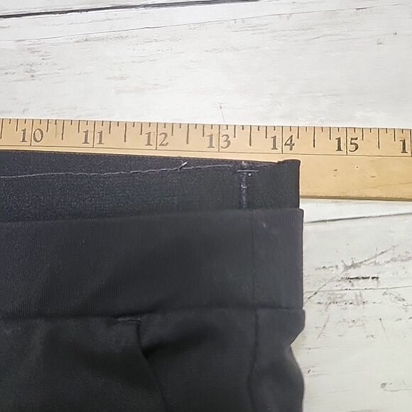 Athleta Venice Pintuck High Waisted Ankle Pants Pull-On Work Casual Black XS - Picture 10 of 13